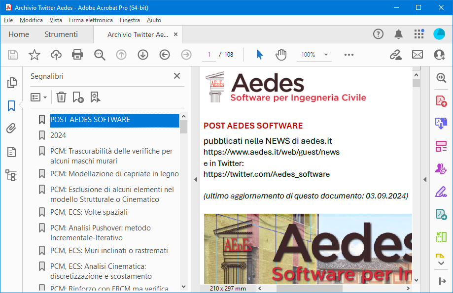 Tutti i post di Aedes dal 2020 ad oggi